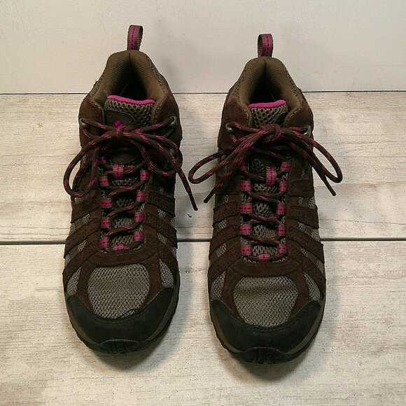 Columbia Women’s Redmond Mid Waterproof Trail Shoes Size 8.5 - Picture 3 of 6